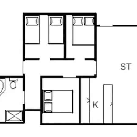 Tranquil Oasis In Rindby Feriehus Fanø